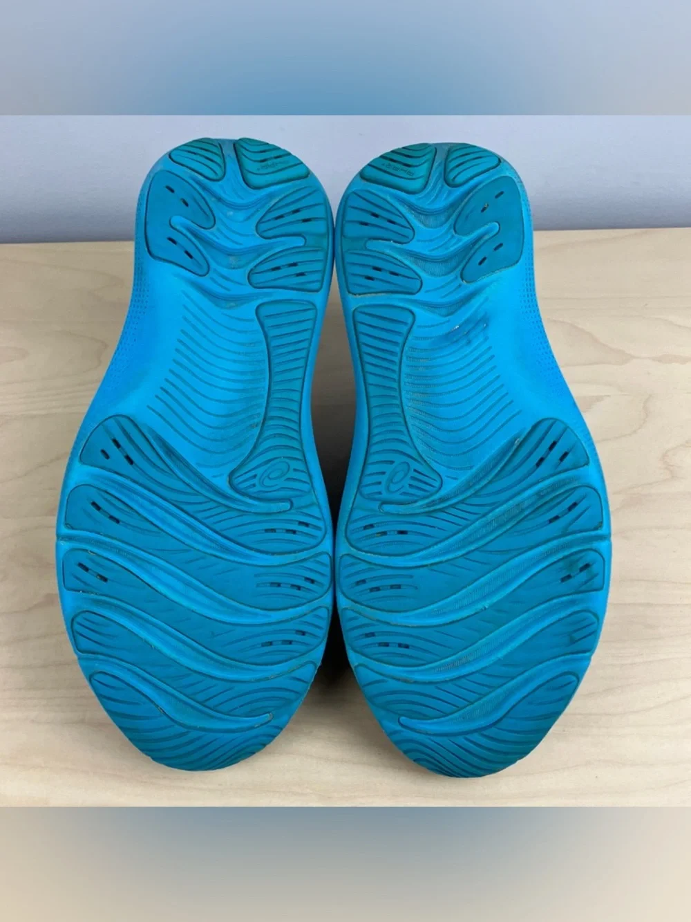 ASICS Women's Purple & Blue Running Shoes - Picture 8 of 12